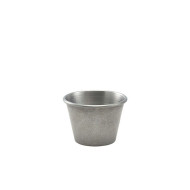 vintage ramekin Ø 6cm 7cl steel genware 