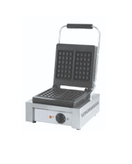 WAFFLE IRON SINGLE LIEGE MOULD 1.5KW 220-240V 50/60HZ STAINLESS STEEL PRO.INOX