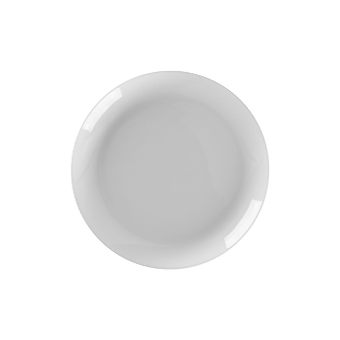 Flat coupe plate round ivory bone china Ø 28.6 cm Fedra Rak