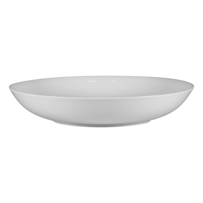 Flat coupe plate round ivory bone china Ø 28.6 cm Fedra Rak