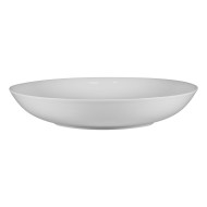 Flat coupe plate round ivory bone china Ø 28.6 cm Fedra Rak