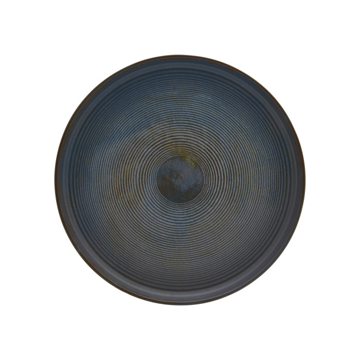 TORNADO FLAT PLATE D28CM STONEWARE ACCOLADE