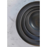 TORNADO FLAT PLATE D28CM STONEWARE ACCOLADE