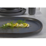 TORNADO FLAT PLATE D28CM STONEWARE ACCOLADE