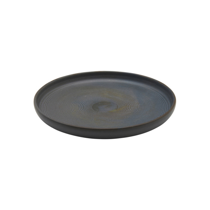 TORNADO FLAT PLATE D17CM STONEWARE ACCOLADE