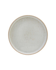 SAND FLAT PLATE D28CM STONEWARE ACCOLADE