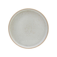 SAND FLAT PLATE D28CM STONEWARE ACCOLADE