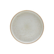 SAND FLAT PLATE D22CM STONEWARE ACCOLADE