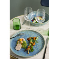 MAGIC FLAT PLATE D28CM STONEWARE ACCOLADE