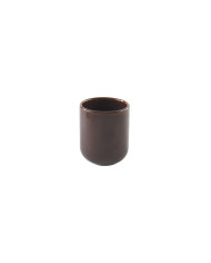 AMBER TUMBLER 9CL   STONEWARE ACCOLADE