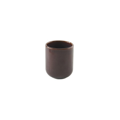 AMBER TUMBLER 9CL   STONEWARE ACCOLADE