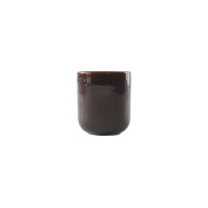 AMBER TUMBLER 9CL   STONEWARE ACCOLADE