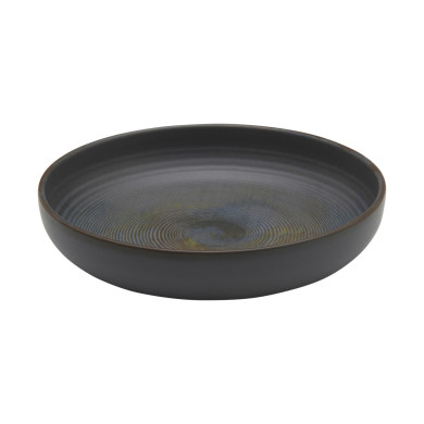 TORNADO DEEP COUPE PLATE D22CM STONEWARE ACCOLADE