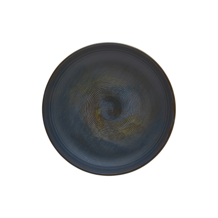 TORNADO DEEP COUPE PLATE D22CM STONEWARE ACCOLADE