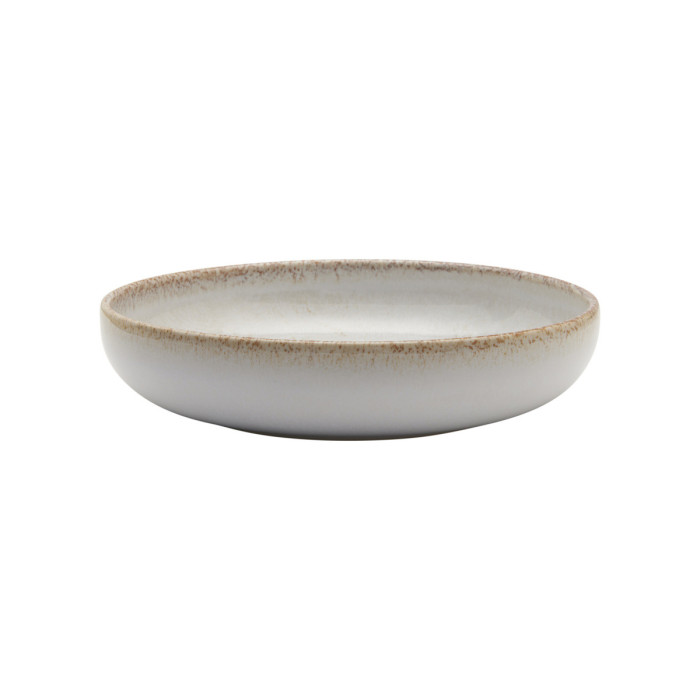 SAND DEEP COUPE PLATE D22CM STONEWARE ACCOLADE