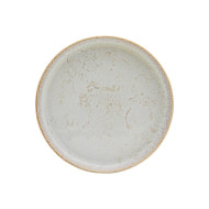 SAND FLAT PLATE D17CM STONEWARE ACCOLADE