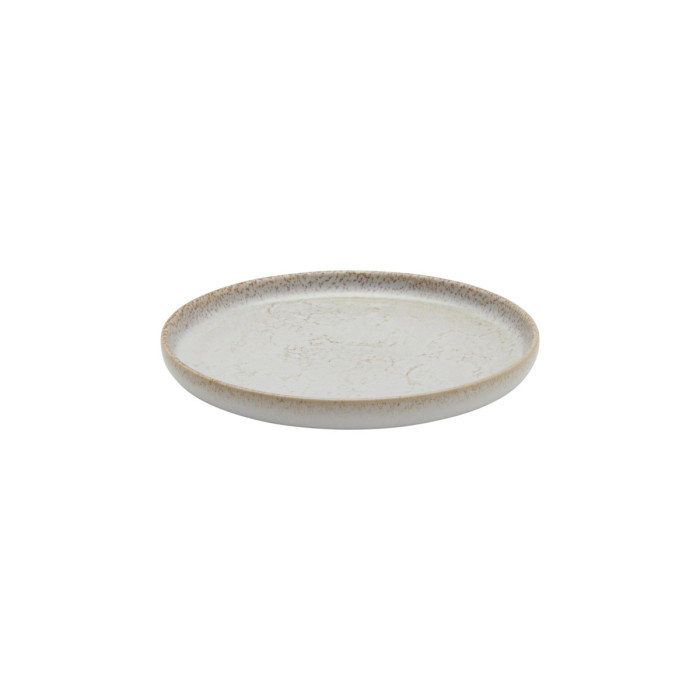 SAND FLAT PLATE D17CM STONEWARE ACCOLADE