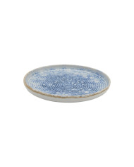 ICE FLAT PLATE D17CM STONEWARE ACCOLADE