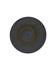 ENIGMA COUPE PLATE D21CM STONEWARE ACCOLADE