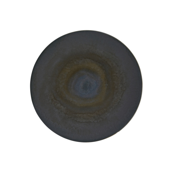 ENIGMA COUPE PLATE D21CM STONEWARE ACCOLADE