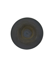 ENIGMA COUPE PLATE D17CM STONEWARE ACCOLADE