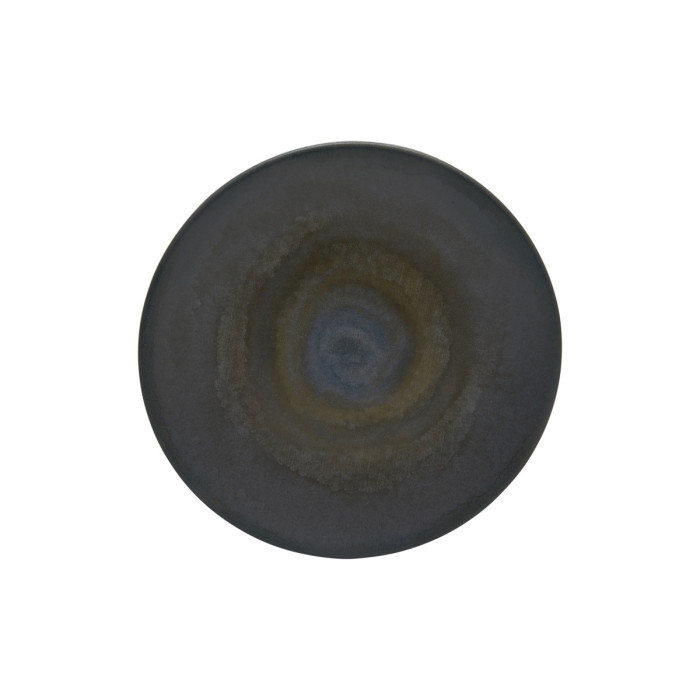 ENIGMA COUPE PLATE D17CM STONEWARE ACCOLADE