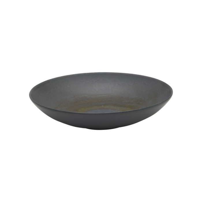 ENIGMA DEEP COUPE PLATE D22CM STONEWARE ACCOLADE