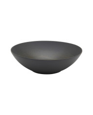 ENIGMA DEEP COUPE PLATE D24CM STONEWARE ACCOLADE