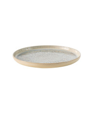 TROPIC FLAT PLATE D28CM  STONEWARE ACCOLADE