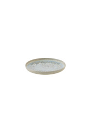 TROPIC FLAT PLATE D17CM  STONEWARE ACCOLADE