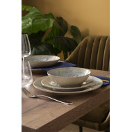 TROPIC DEEP COUPE PLATE D17CM STONEWARE ACCOLADE