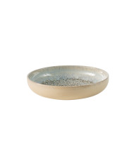 TROPIC FLAT PLATE D22CM  STONEWARE ACCOLADE