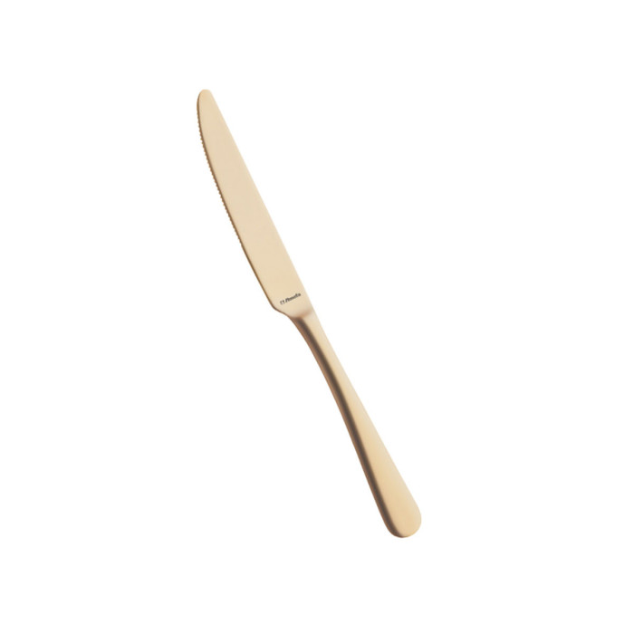 AUSTIN GOLD PVD DESSERT KNIFE SOLID HANDLE