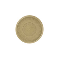 FLAT COUPE PLATE Ø28CM BEIGE PORCELAIN SELVA RAK