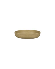 DEEP COUPE PLATE Ø20CM BEIGE PORCELAIN SELVA RAK