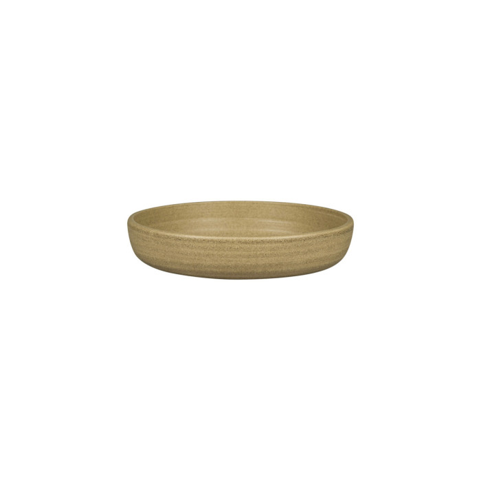 DEEP COUPE PLATE Ø20CM BEIGE PORCELAIN SELVA RAK