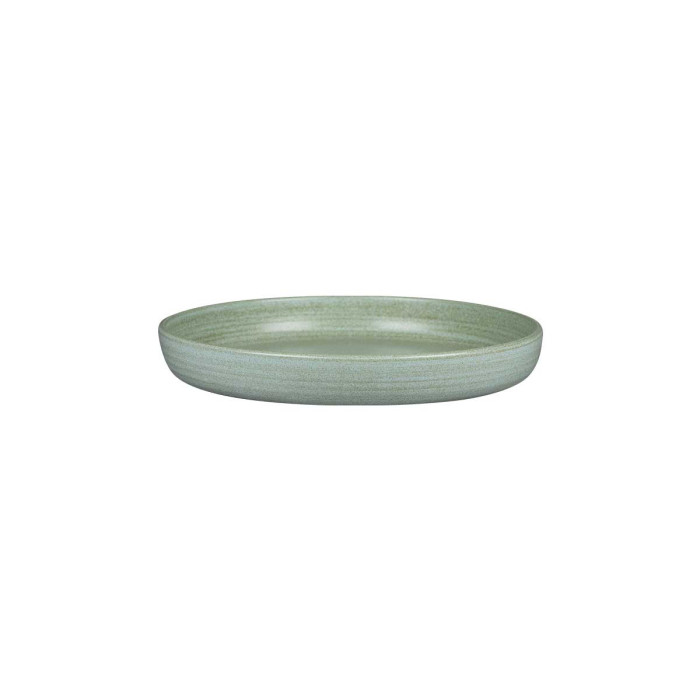 DEEP COUPE PLATE Ø16CM AQUA GREEN PORCELAIN SELVA RAK