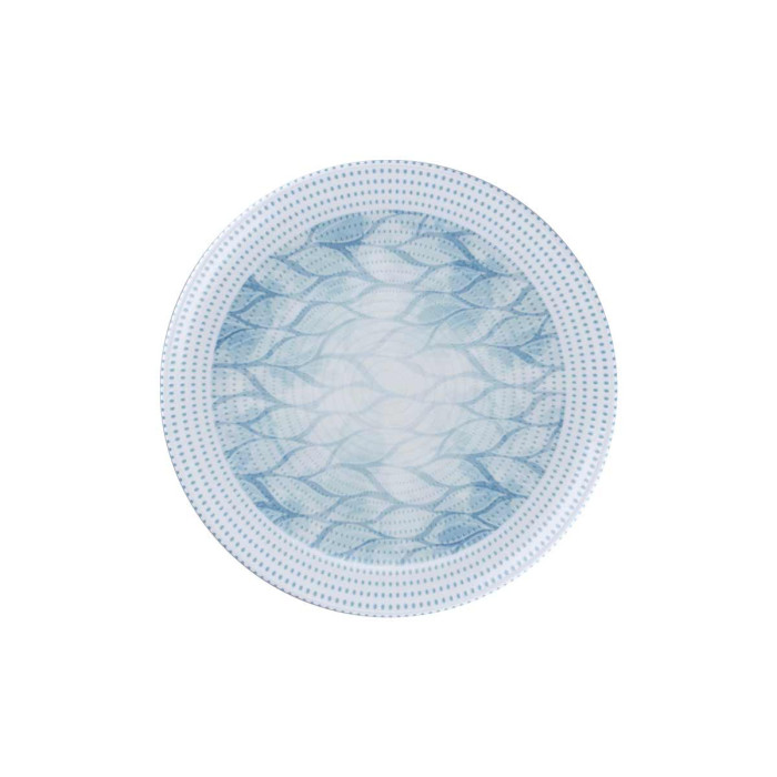 AUTUMN ROUND FLAT PLATE RIMLESS Ø24CM PORCELAIN DIGI RAK