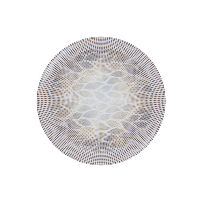 AUTUMN ROUND FLAT PLATE RIMLESS Ø27CM PORCELAIN DIGI RAK