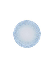 INTRICATE ROUND FLAT PLATE RIMLESS Ø21CM PORCELAIN DIGI RAK