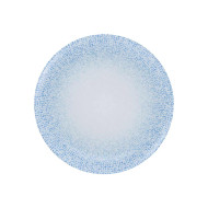 INTRICATE ROUND FLAT PLATE RIMLESS Ø27CM PORCELAIN DIGI RAK