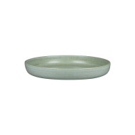 DEEP COUPE PLATE Ø20CM AQUA GREEN PORCELAIN SELVA RAK