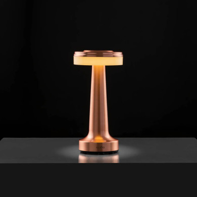 IGNIS LED WIRELESS TABLE LAMP ROSE GOLD 10-12HOURS ROSHA