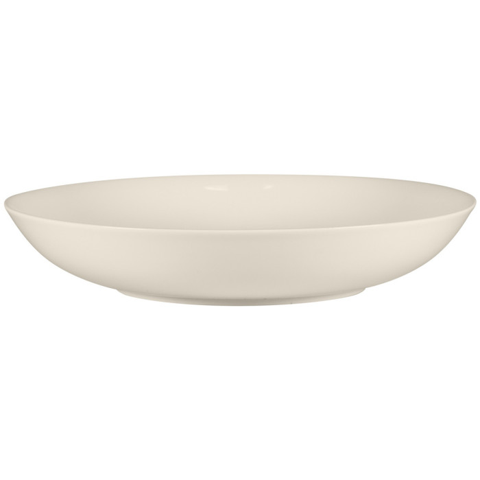 Deep coupe plate round ivory bone china Ø 22.9 cm Fedra Rak