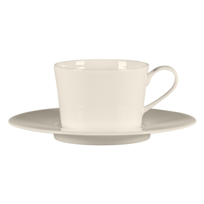 Coffee / tea cup round ivory bone china 23.7 cl  Fedra Rak