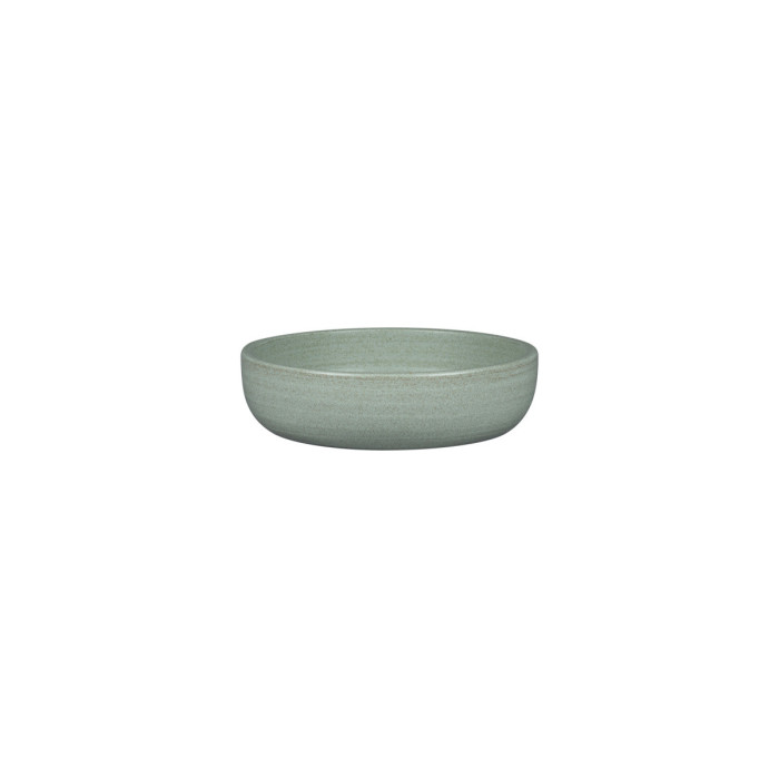 DEEP COUPE PLATE Ø16CM AQUA GREEN PORCELAIN SELVA RAK