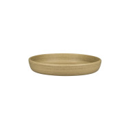 DEEP COUPE PLATE Ø24CM BEIGE PORCELAIN SELVA RAK