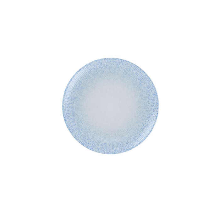 INTRICATE ROUND FLAT PLATE RIMLESS Ø15CM PORCELAIN DIGI RAK