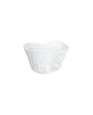 CONDIMENT BOWL CRACKLED MILK WHITE D7XH5CM MGS