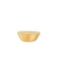 DESSERT CUP CRACKLED MATTE GOLD D9XH3.5CM MGS